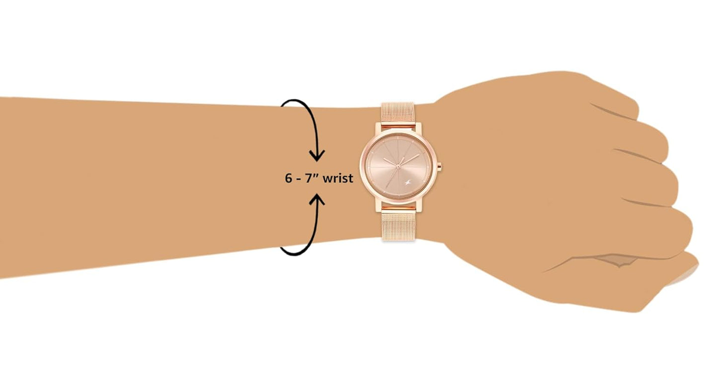 Fervana Fleek Analog Dial Women's Stylish Wrist Watch with Elegant Design for Everyday Wear