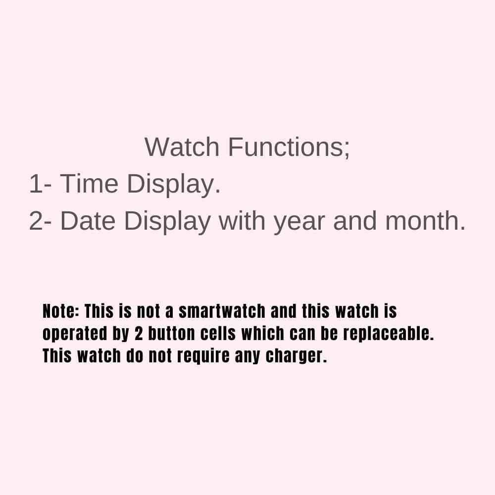 Acronix 6 Colors Luminous LED Kids Digital Watches Waterproof Sports Square Display Fashion Watch
