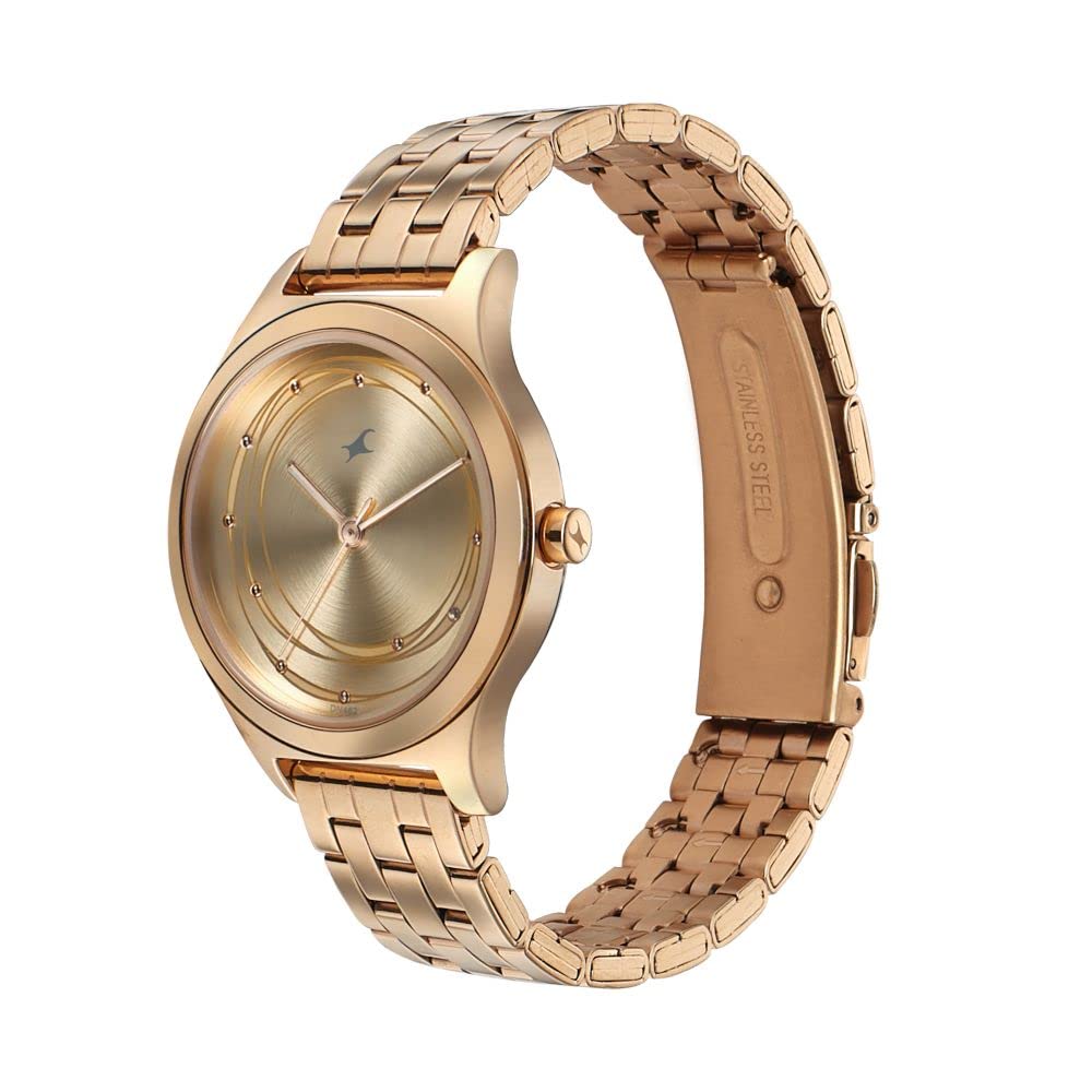 Fayora Pulse Quartz Analog  Stainless Steel Strap Watch for Girls