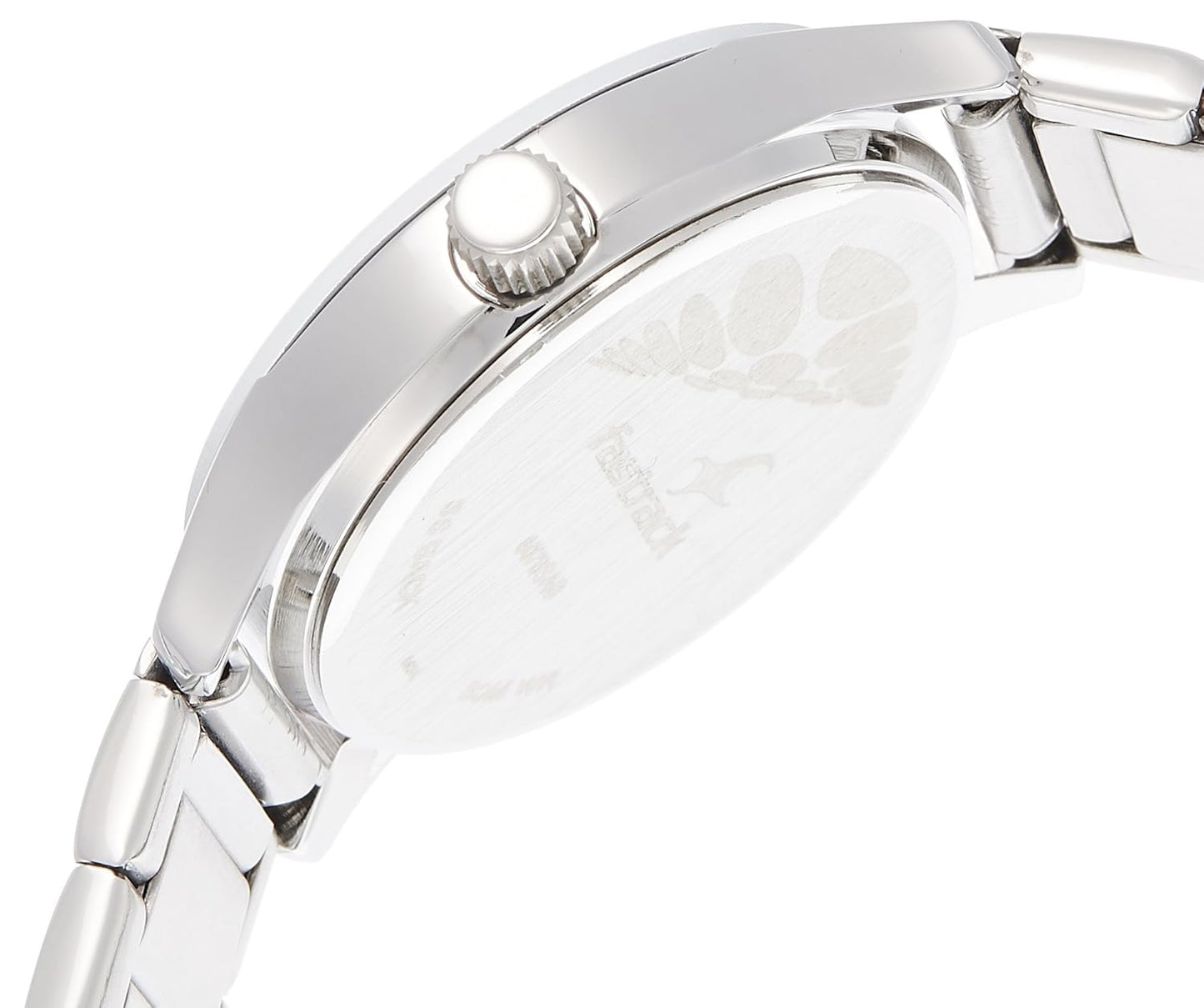 lFinovera Quartz Analog Blue Dial Stainless Steel Strap Watch for Girls - Stylish NR6078SM04