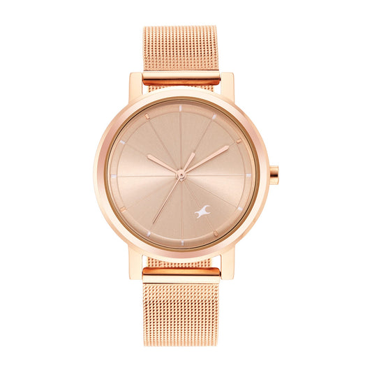 Fervana Fleek Analog Dial Women's Stylish Wrist Watch with Elegant Design for Everyday Wear